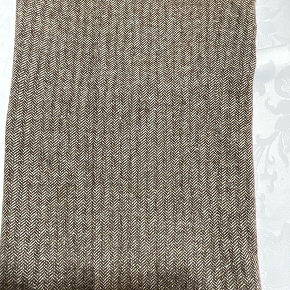 VERTIGO Paris Womens Flat Front Wide Leg Pants Size 10 Made France Wool Blend - Picture 9 of 9